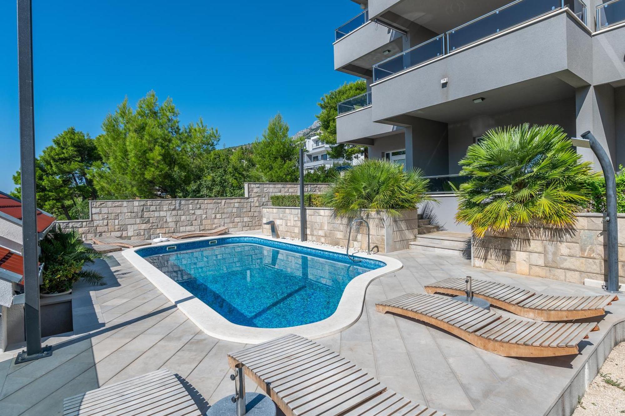 Villa EM Makarska Esterno foto
