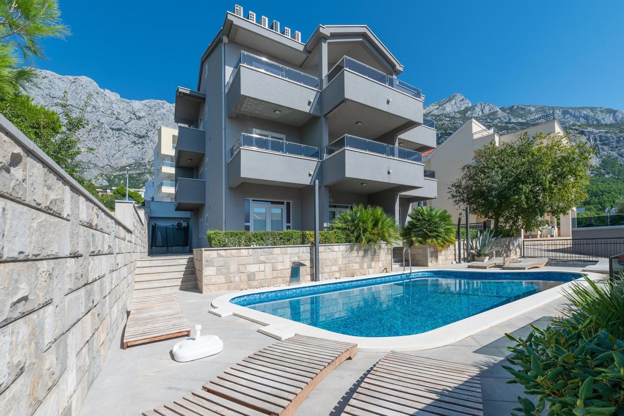 Villa EM Makarska Esterno foto